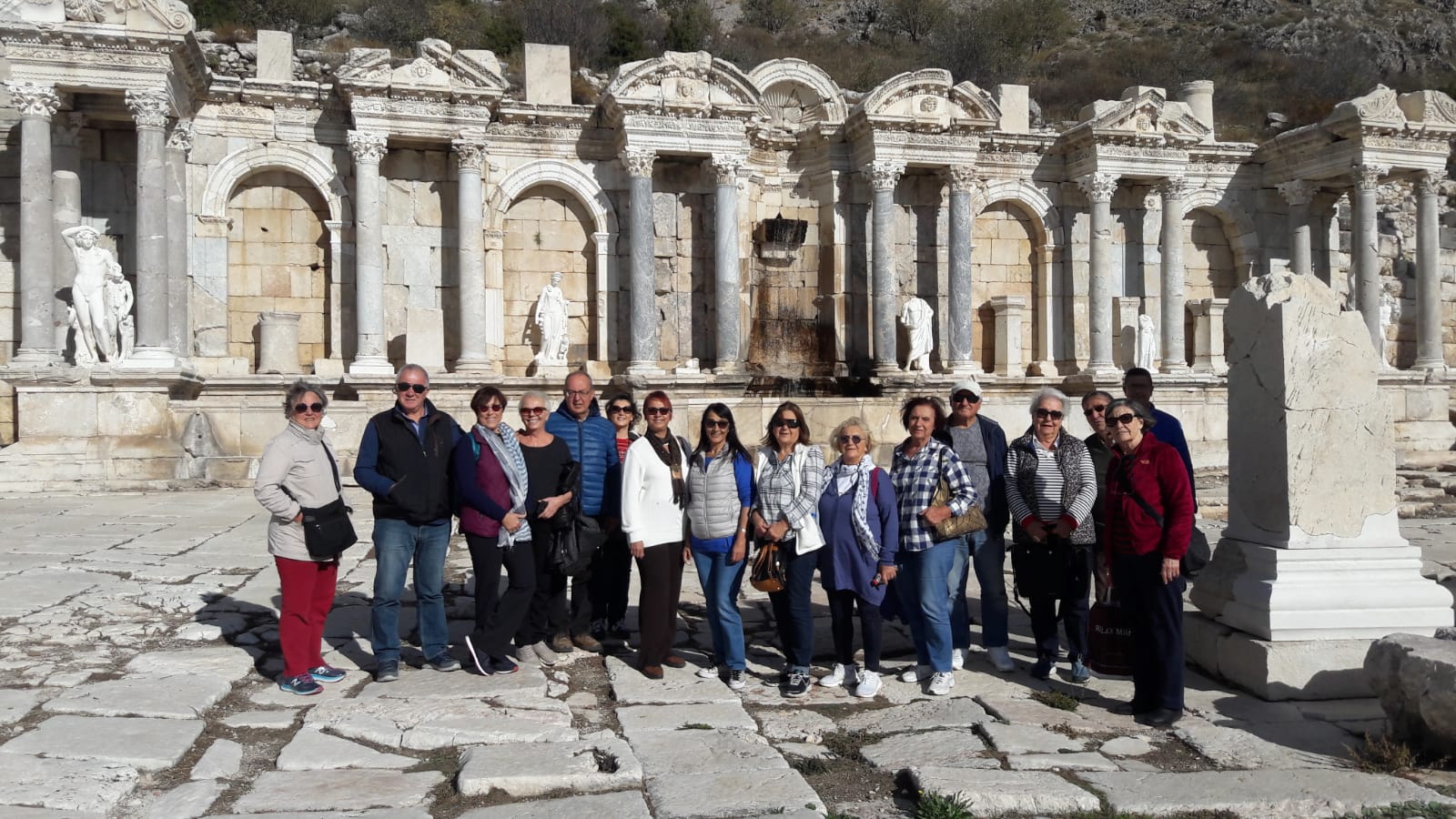 31 Ekim 2018 Dernek üyelerimiz Sagalassos harebelerinde