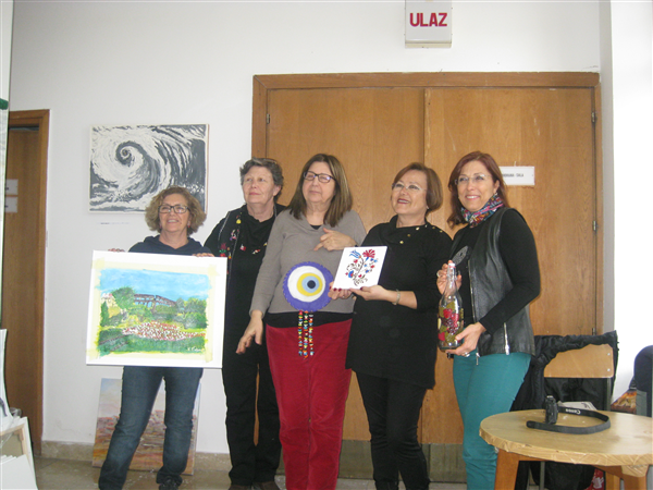 Derneğimizin sanatçıları proje kapsamında Umag-Hırvatistan dalar.